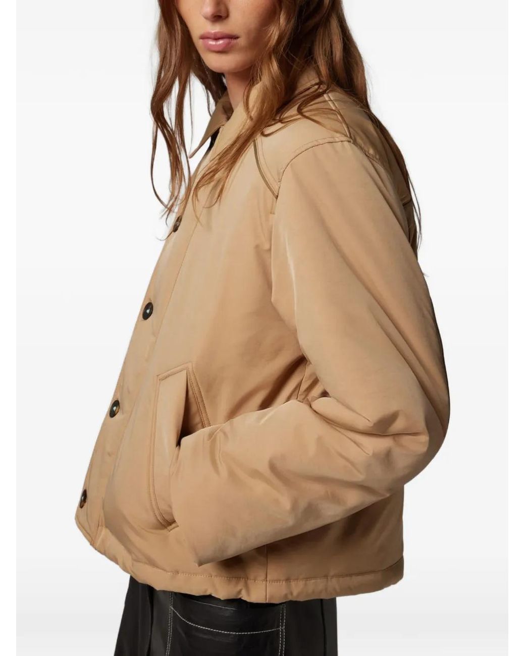 Paul Smith Natural Gesteppte Kapuzenjacke