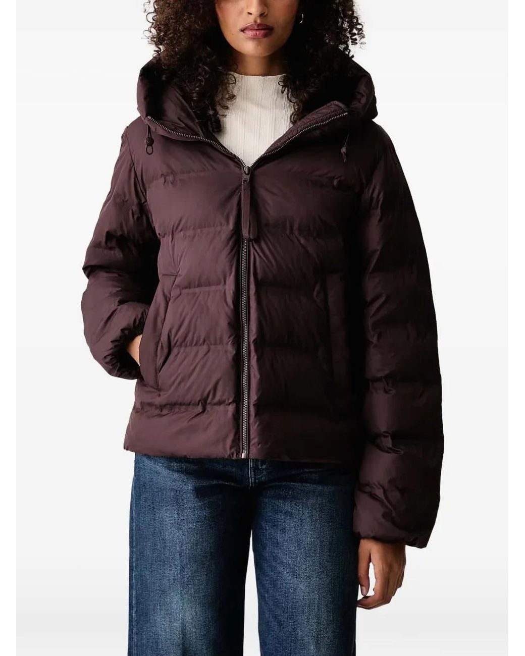 Marc O' Polo Black Hooded Puffer Jacket