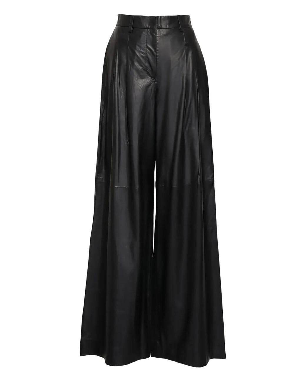 Twp Black Avery Wide-Leg Trousers