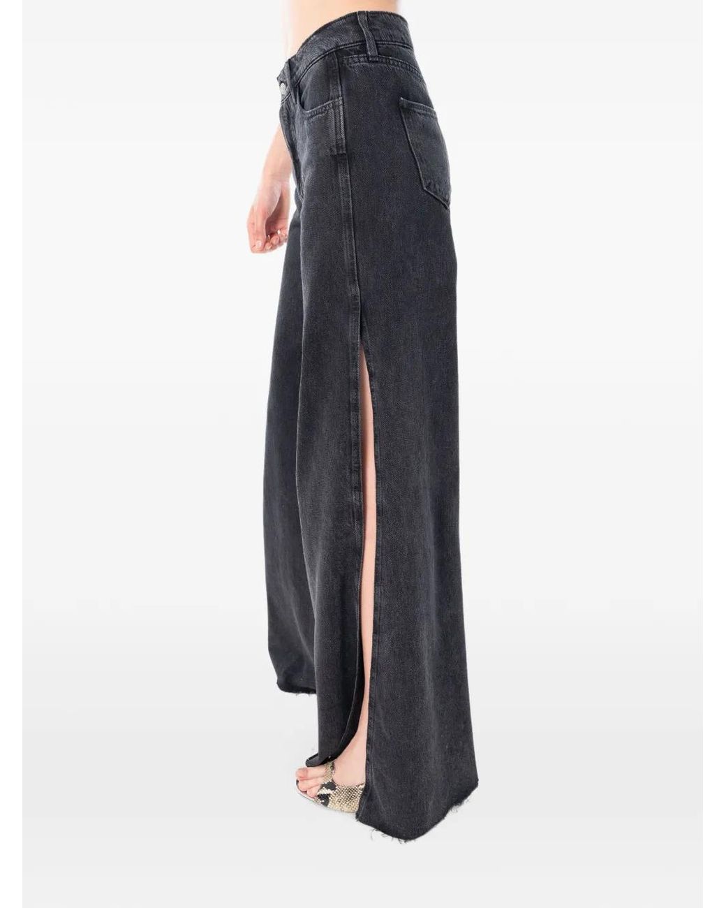 CYCLE Blue Asia Wide-Leg Jeans