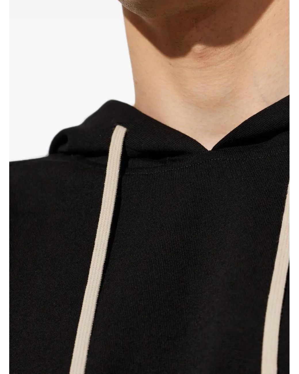 Rick Owens Black Hoodie for men