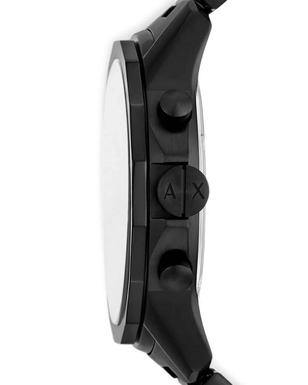 ARMANI EXCHANGE Black Chronograph 44Mm Watch And Bracelet Set for men