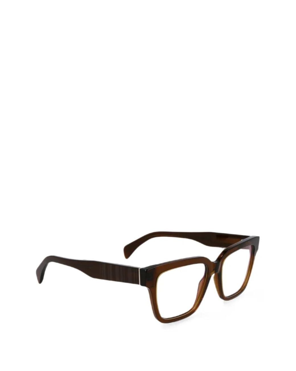 Paul Smith Black Lisson Square-Frame Glasses