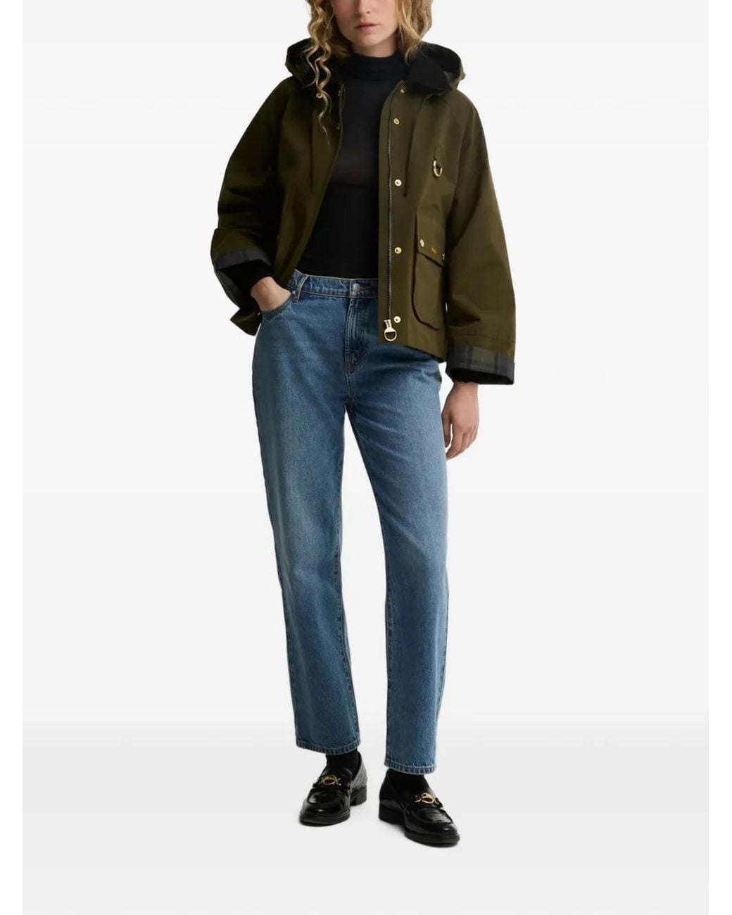 Barbour Green Terrington Hooded Jacket