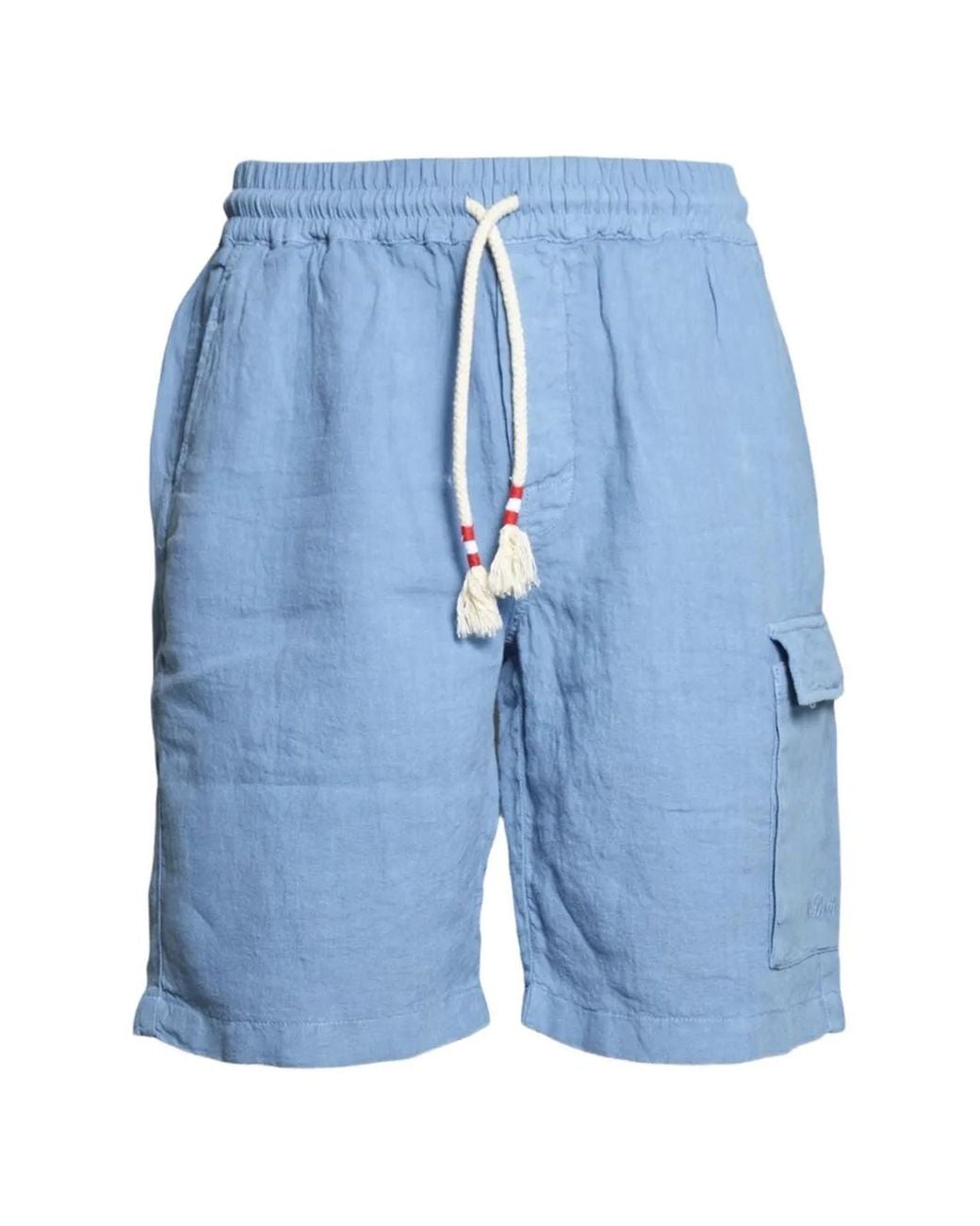 Mc2 Saint Barth Blue Marseille Bermuda Shorts for men