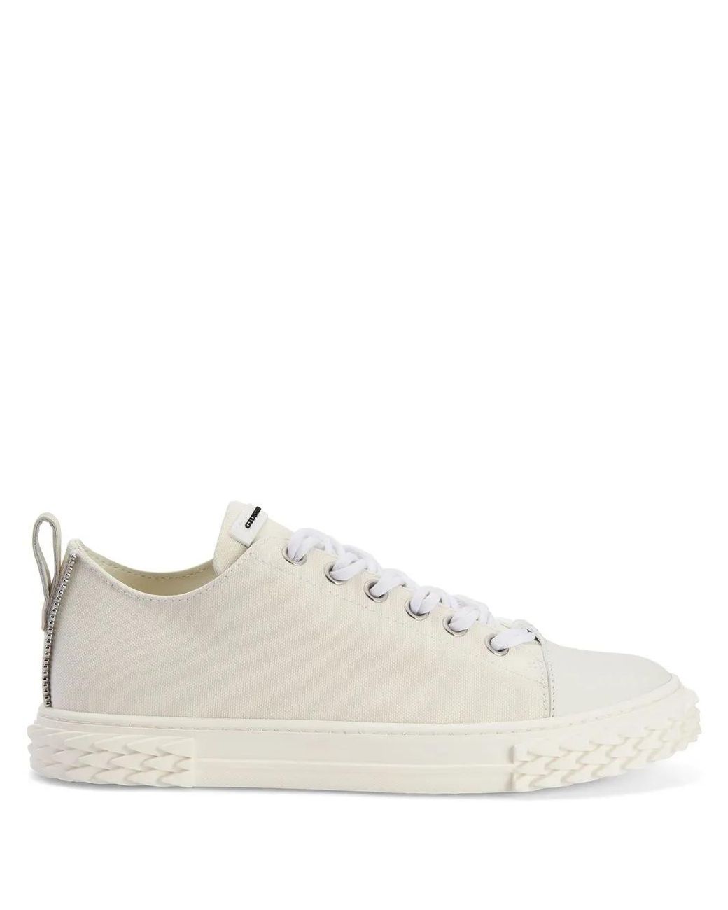 Giuseppe Zanotti White Blabber Sneakers
