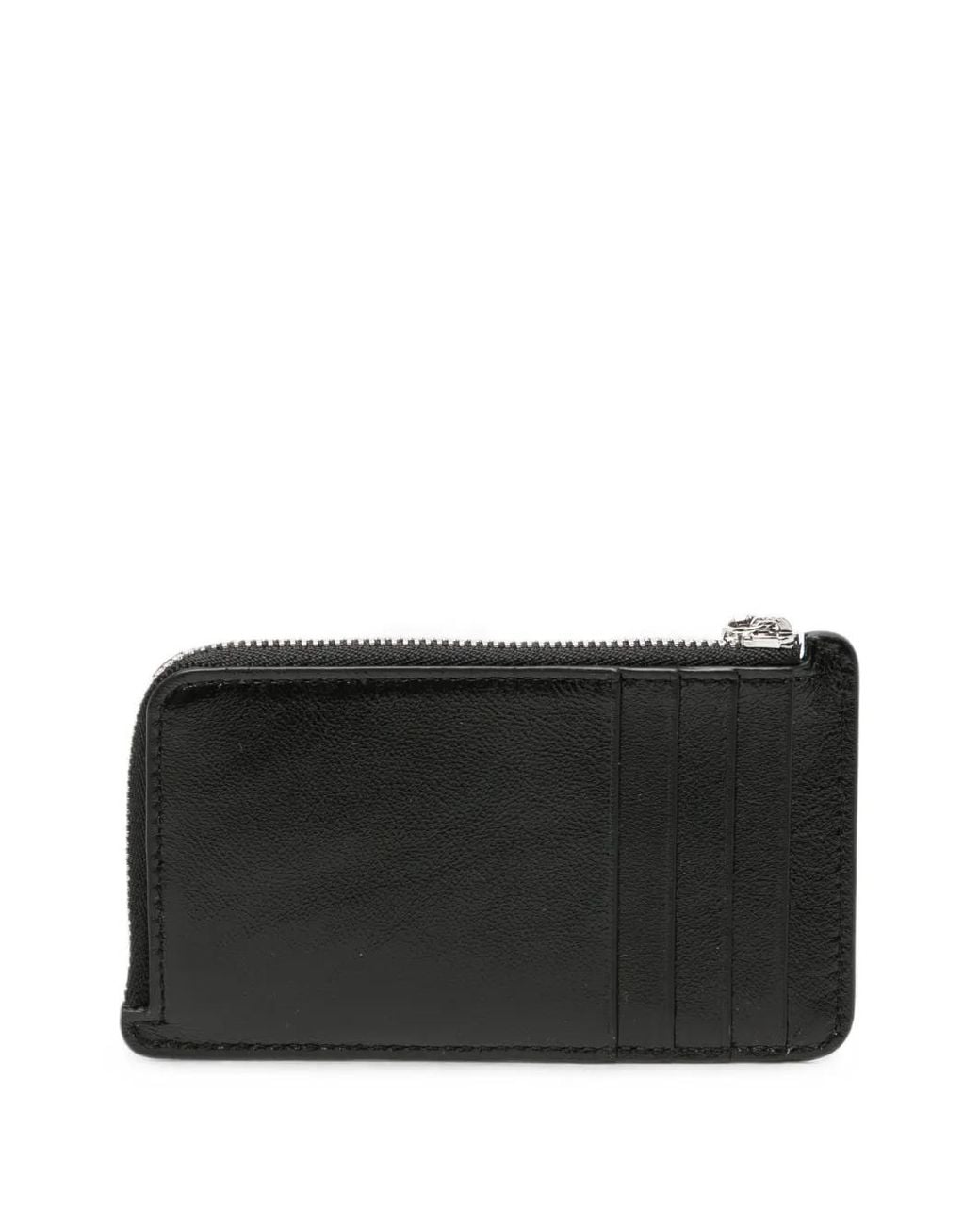 Loewe Black Logo-Print Zip-Around Cardholder