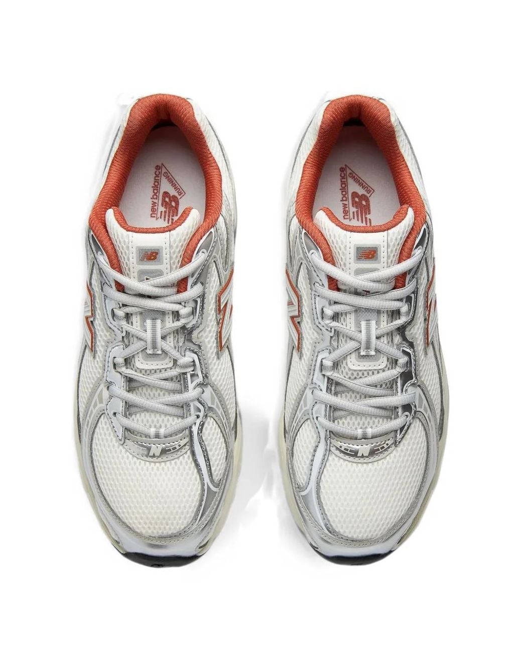 New Balance White 740 Sneakers