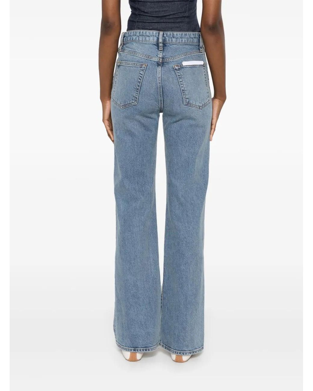 FRAME Blue The Arrow Jeans