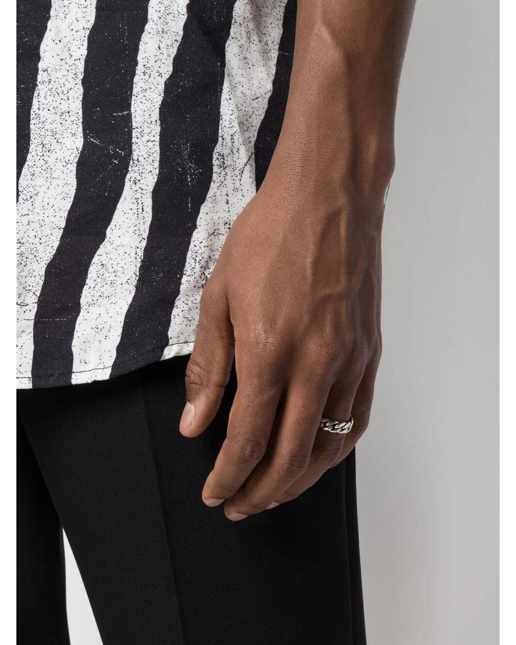 Emanuele Bicocchi White Chain-Link Ring