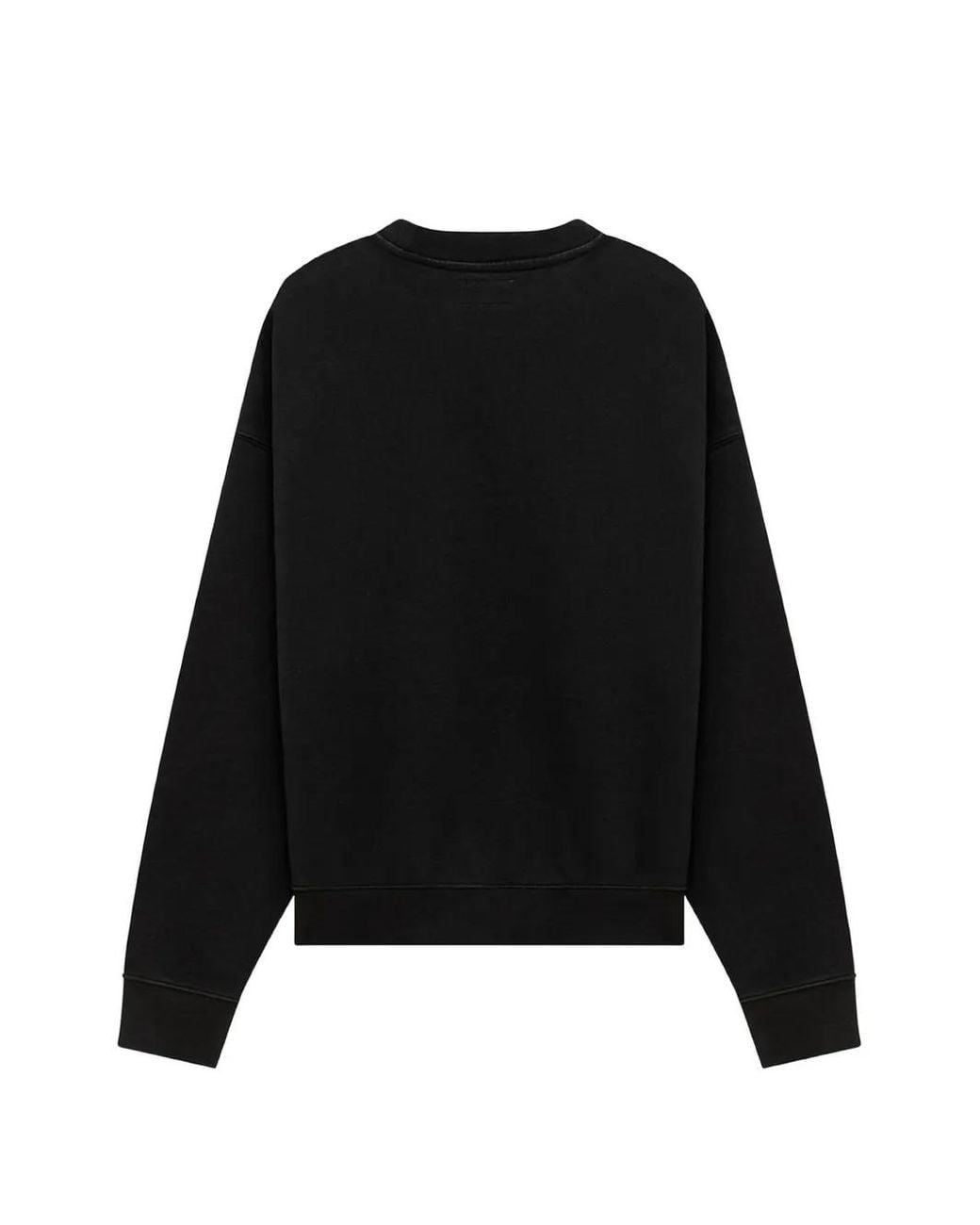 AMISH Black Logo-Patch Sweatshirt for men