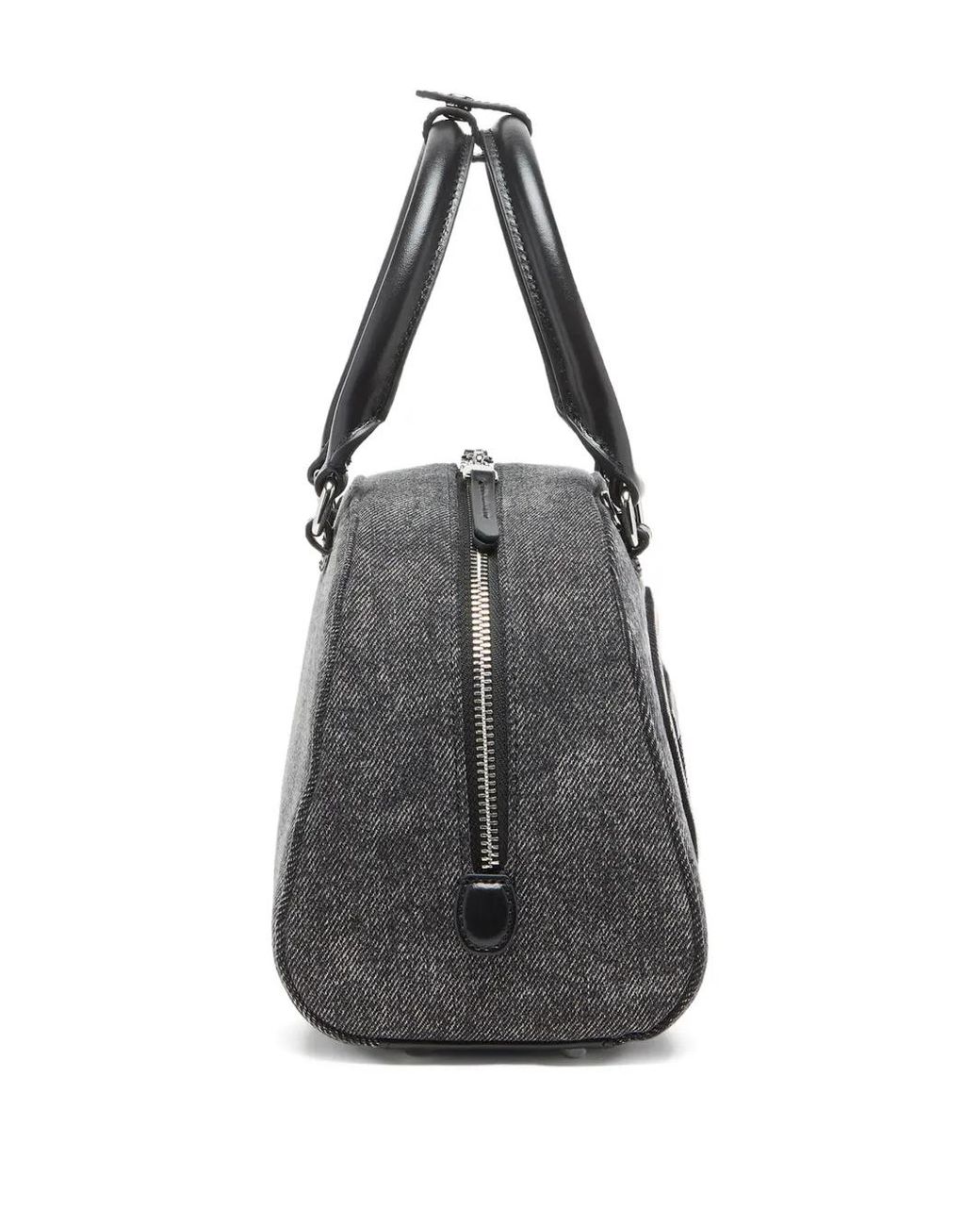 DIESEL Black 1Dr Dome Top-Handle Tote Bag