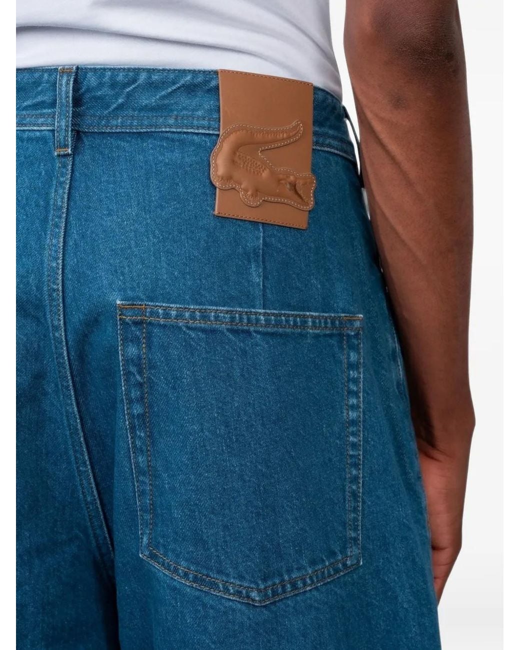 Lacoste Blue Five-Pocket Jeans for men