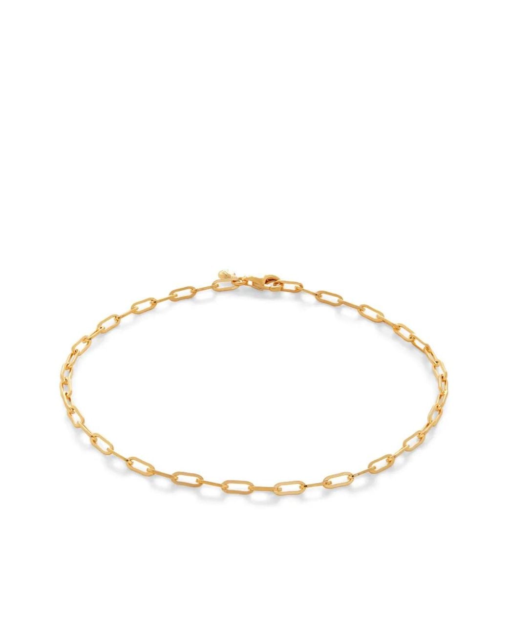 Monica Vinader Metallic Paperclip Chain Bracelet
