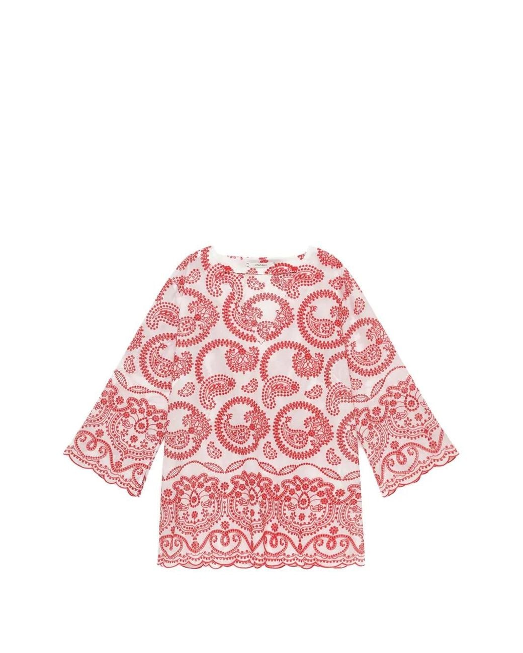 Maliparmi Pink Broderie Shirt