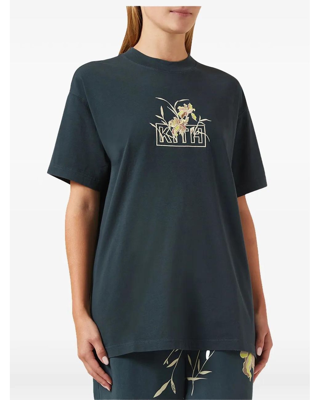 Kith Blue Iris Box-Logo T-Shirt