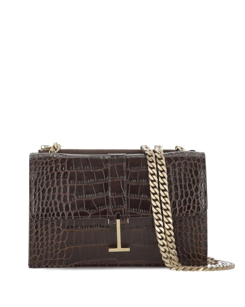Borsa A Spalla Kara di Tom Ford in Brown