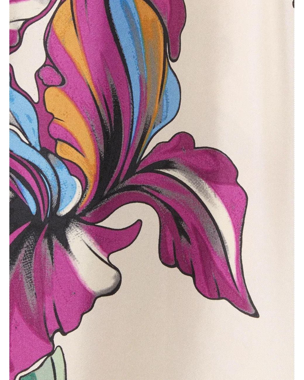 LaDoubleJ Pink Floral-Print Trousers