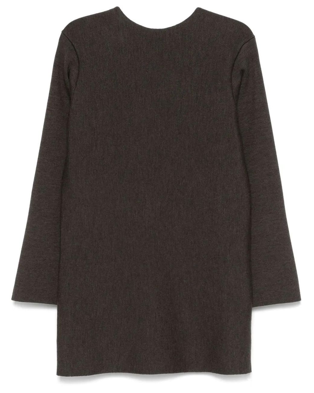 Khaite Black Elle Mini Dress