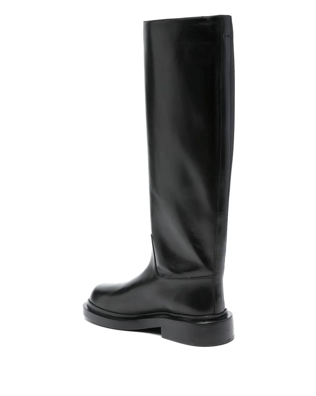 Jil Sander Black Knee-High Boots