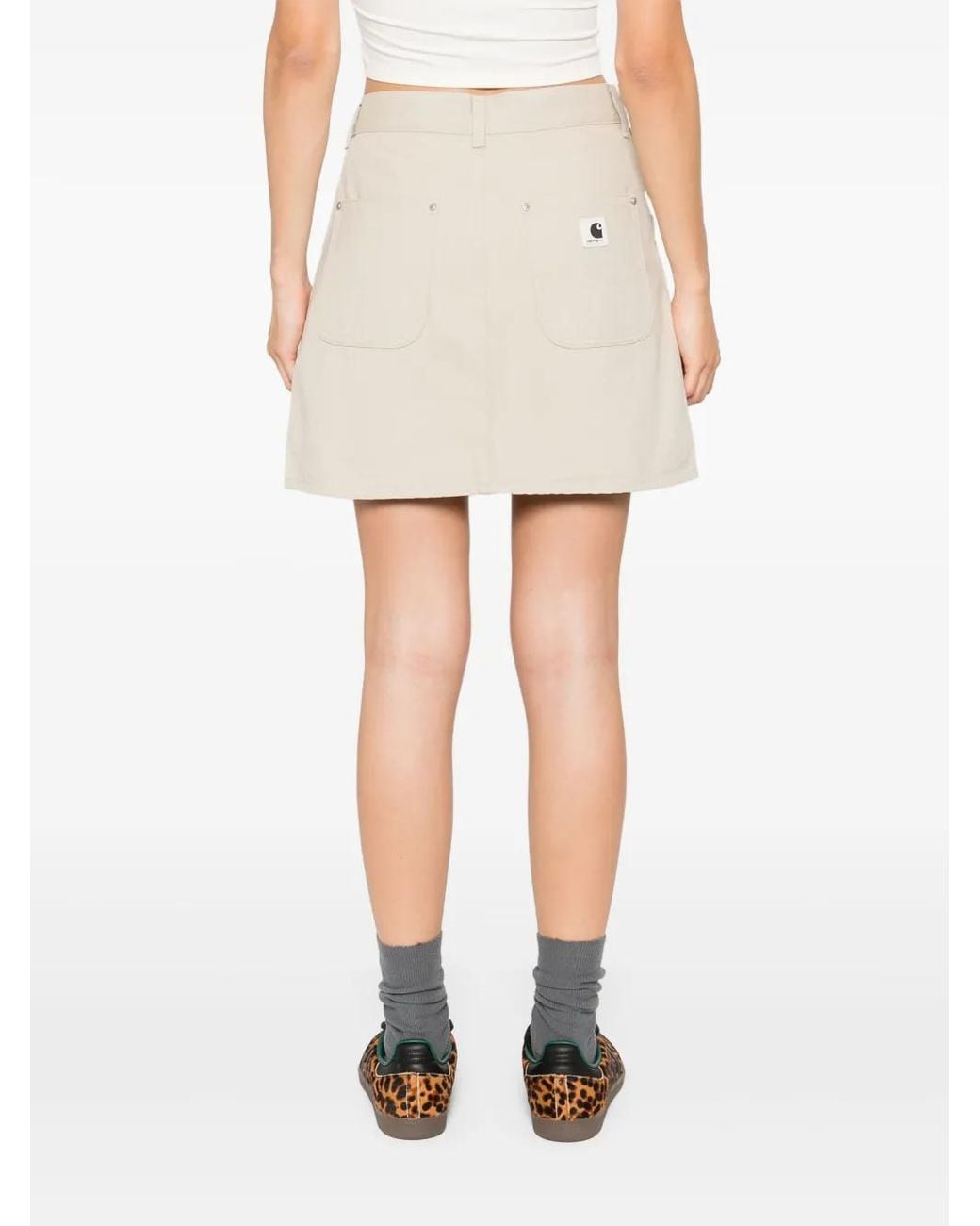 Carhartt Natural Maeve Double Mini Skirt