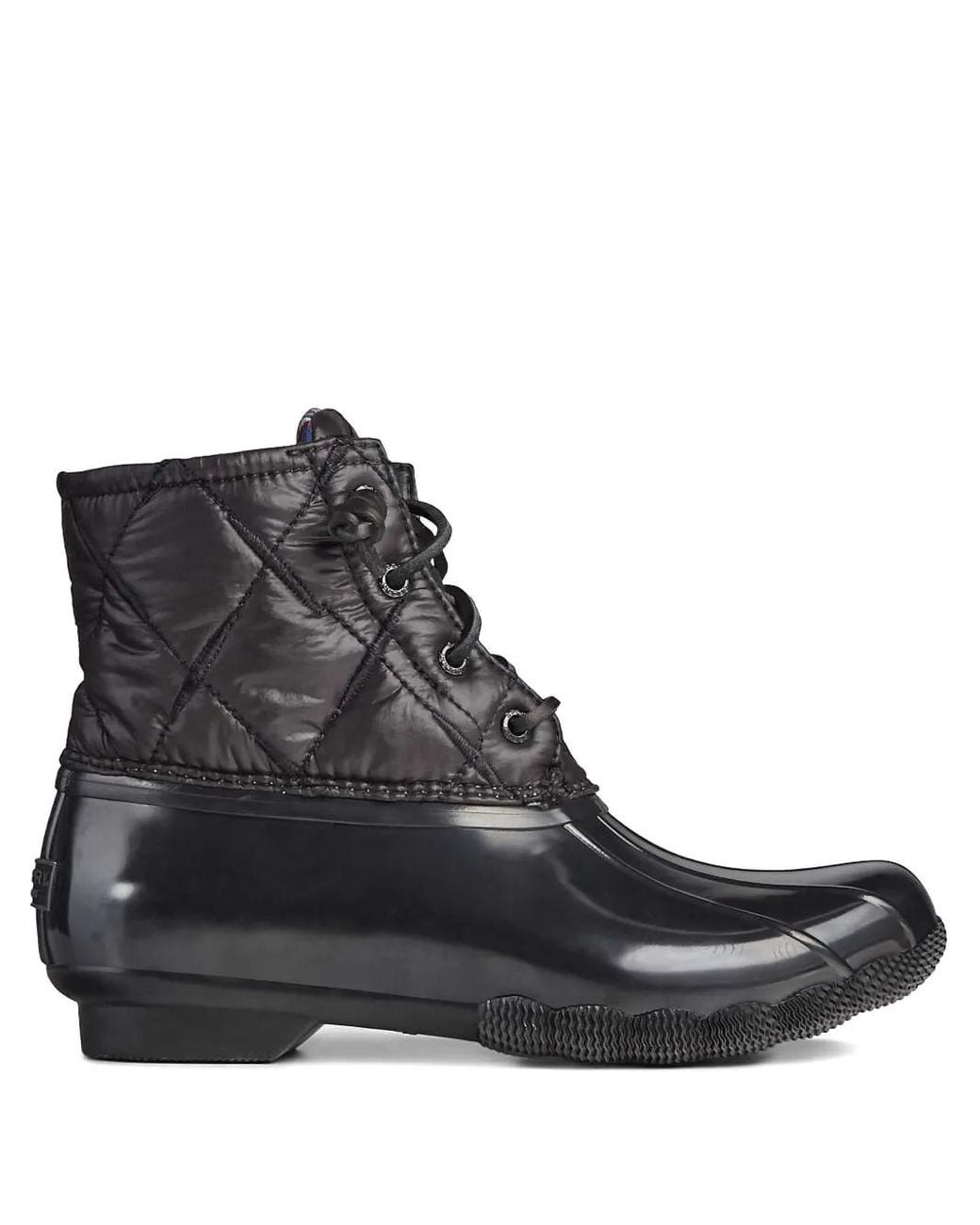 Sperry Top-Sider Black Saltwater Boots