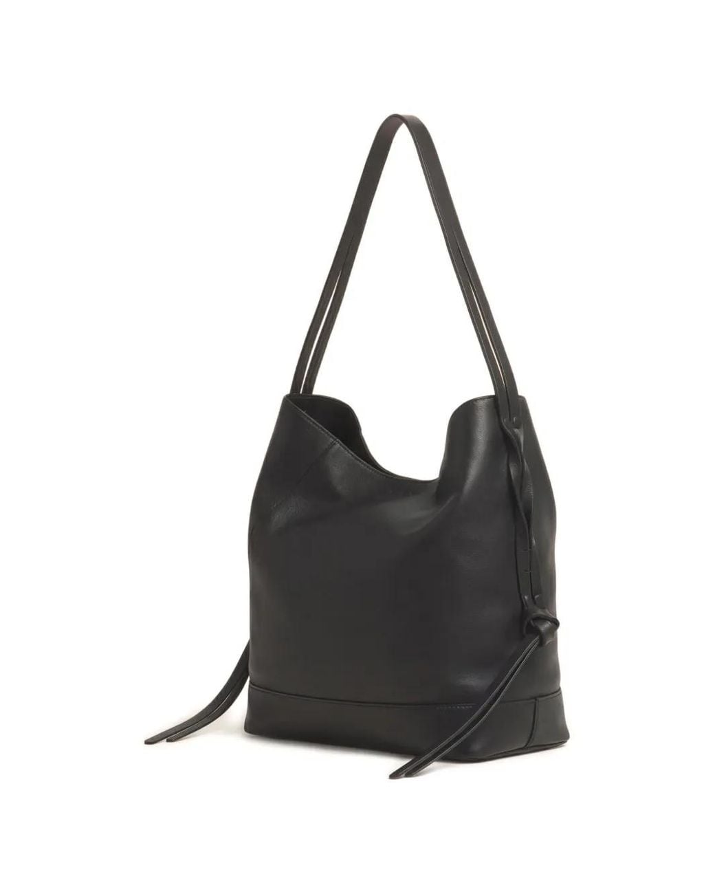 Marni Black Leather Pod 2.0 Small Shoulder Bag