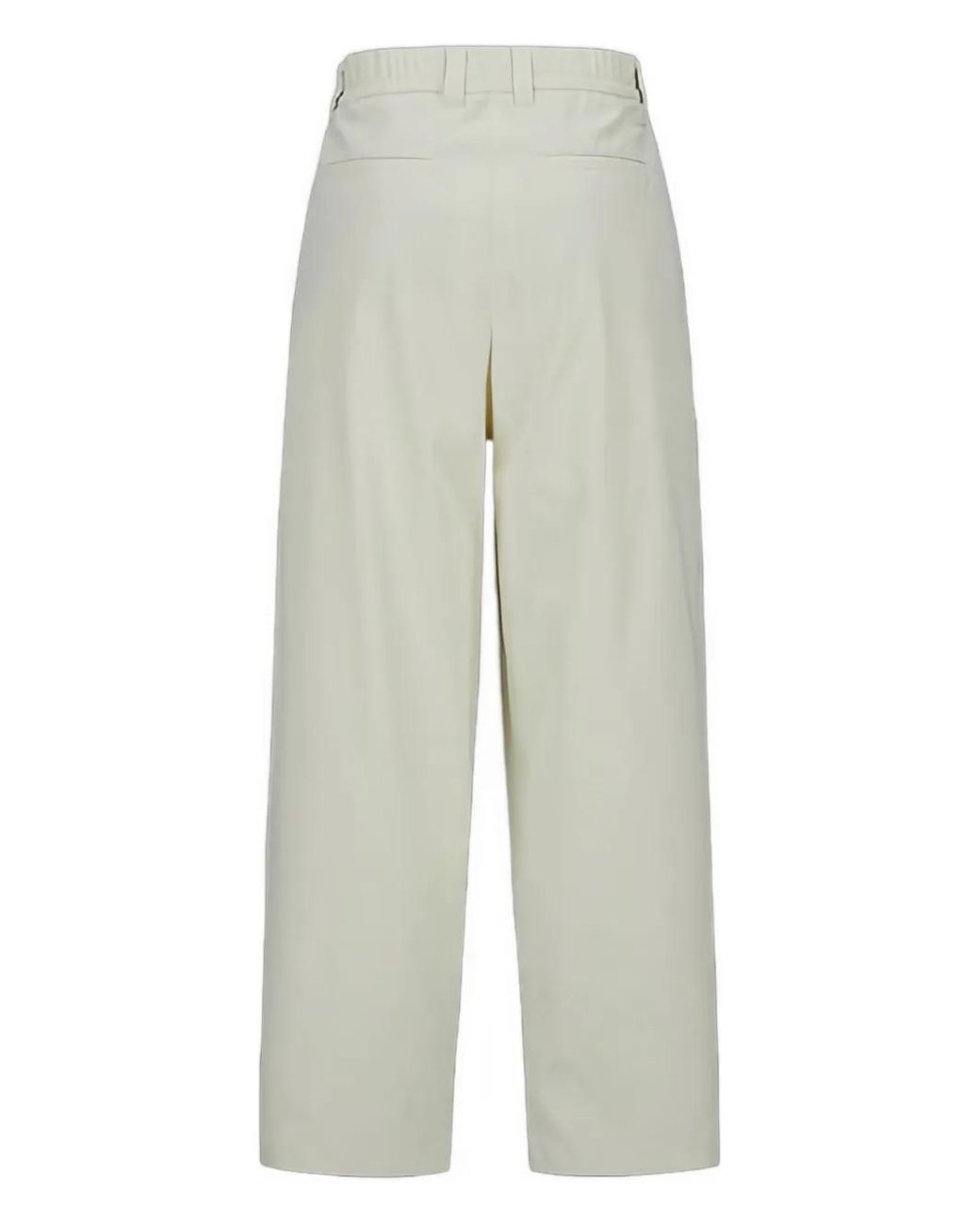 Herno White Pleated Trousers
