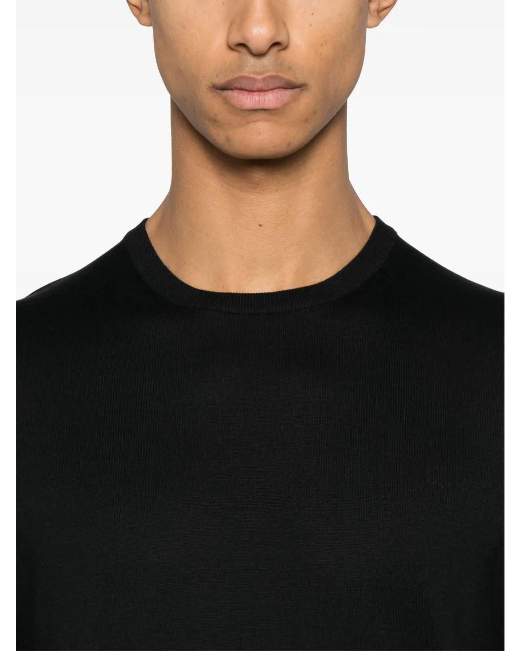 Tagliatore Pullover in Black für Herren
