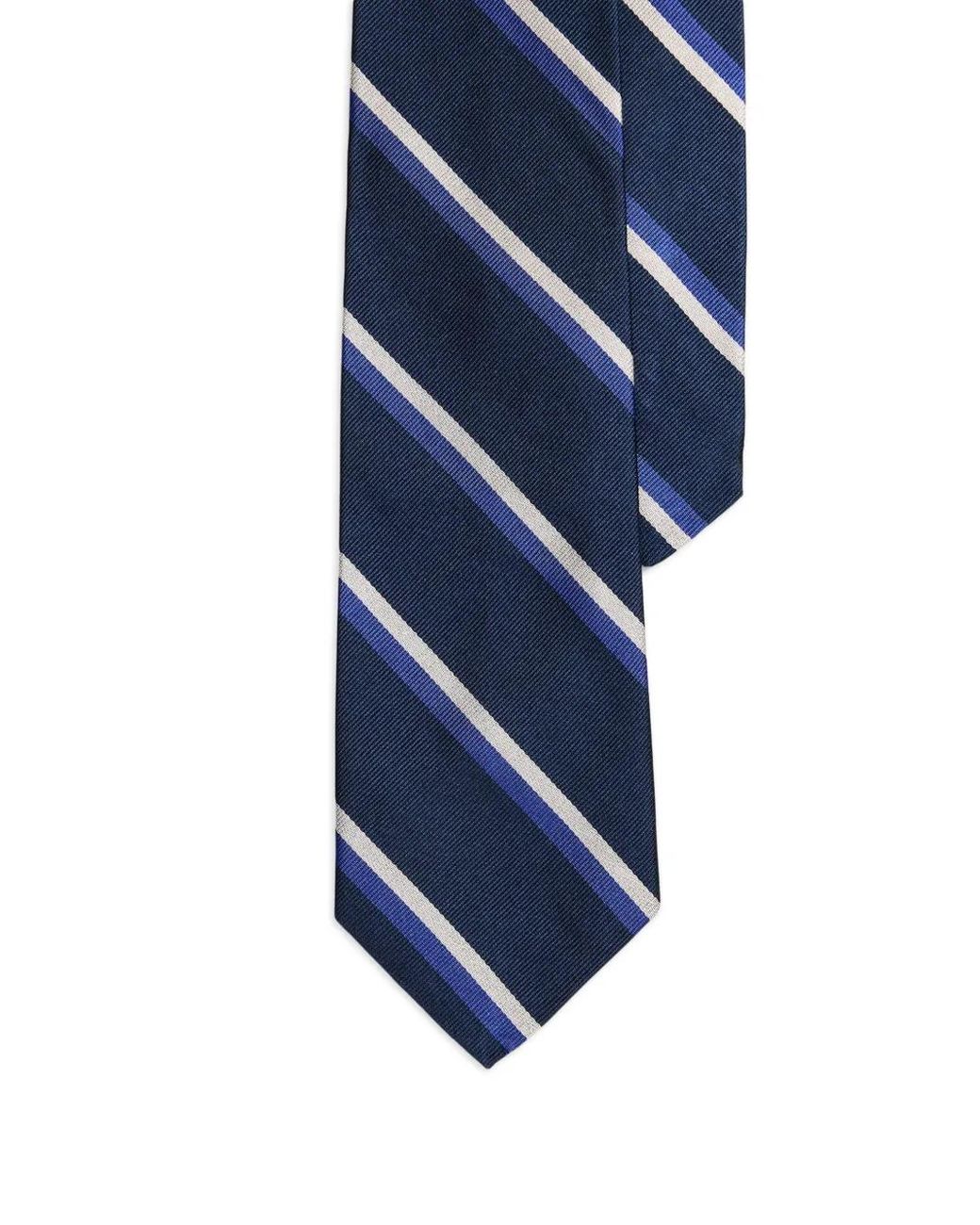 Polo Ralph Lauren Blue Striped Tie for men