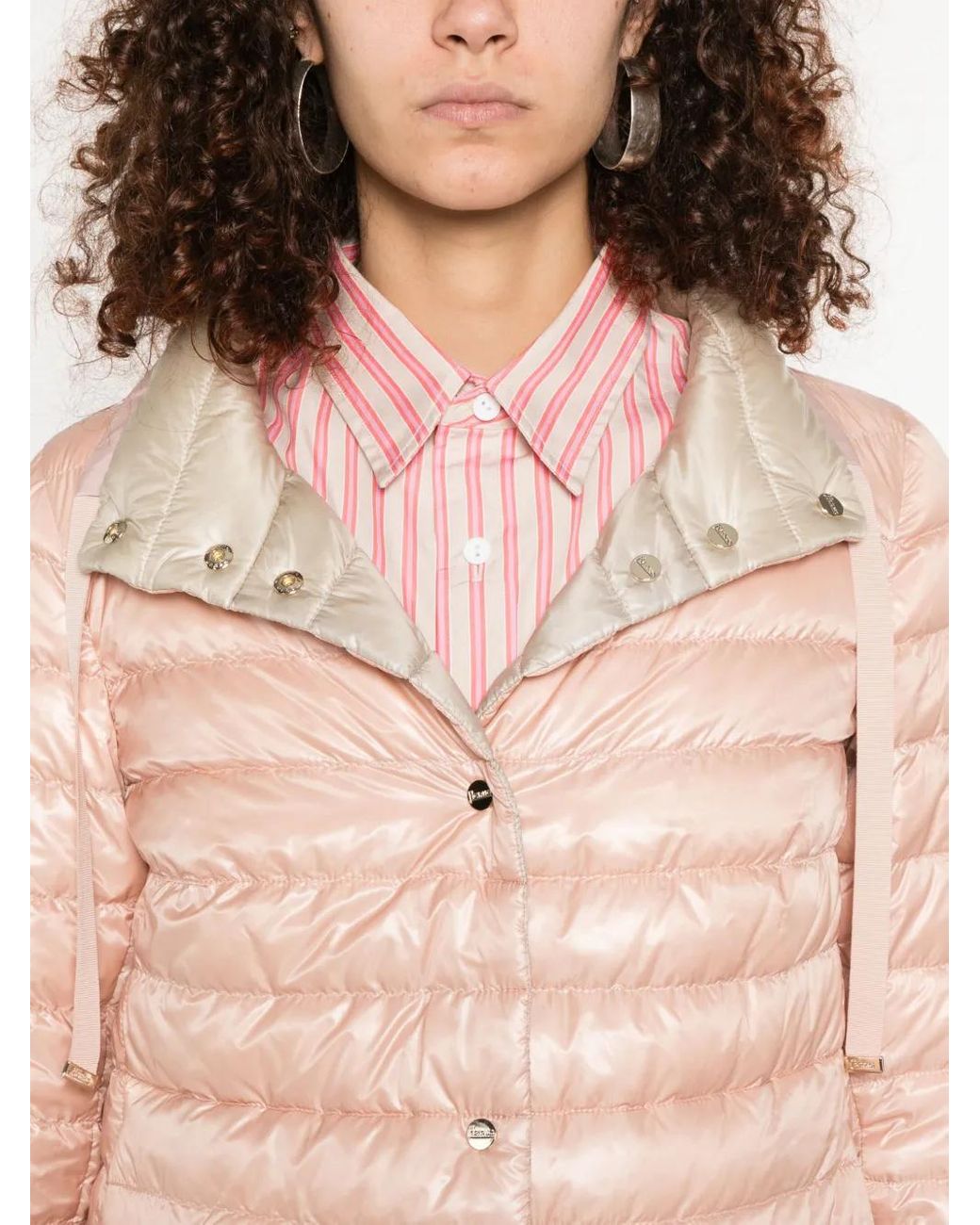 Chaqueta con diseño reversible Herno de color Pink