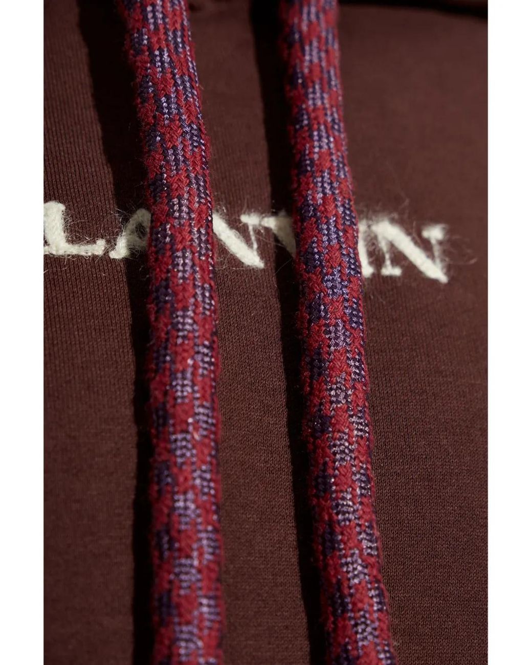 Lanvin Logo-embroidered Hoodie for men