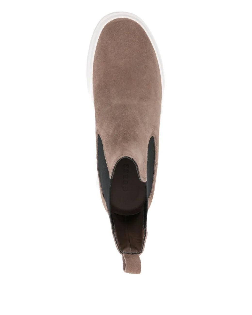 Guess Plateau-Stiefel Mit Stretcheinsatz in Brown für Herren
