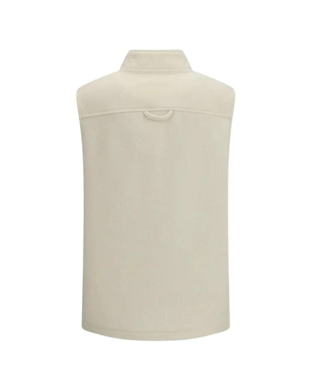 Rier White Full Zip Gilet