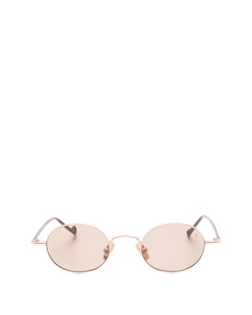 Eyepetizer Pink Ginger Round-Frame Sunglasses