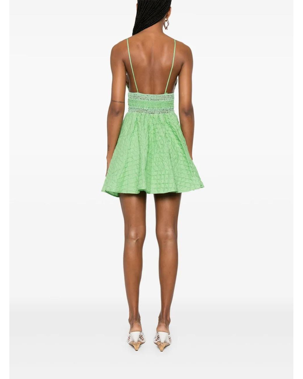 kendall jenner green mini dress Jenner's Floral on Ellen DeGeneres Show graduation dresses for 8th grade main image 1