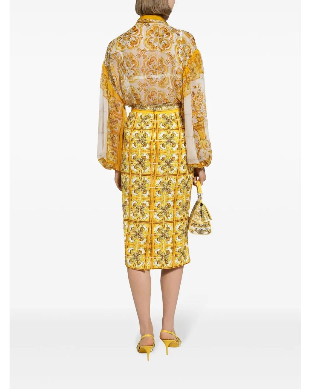 Dolce & Gabbana Yellow Shirts