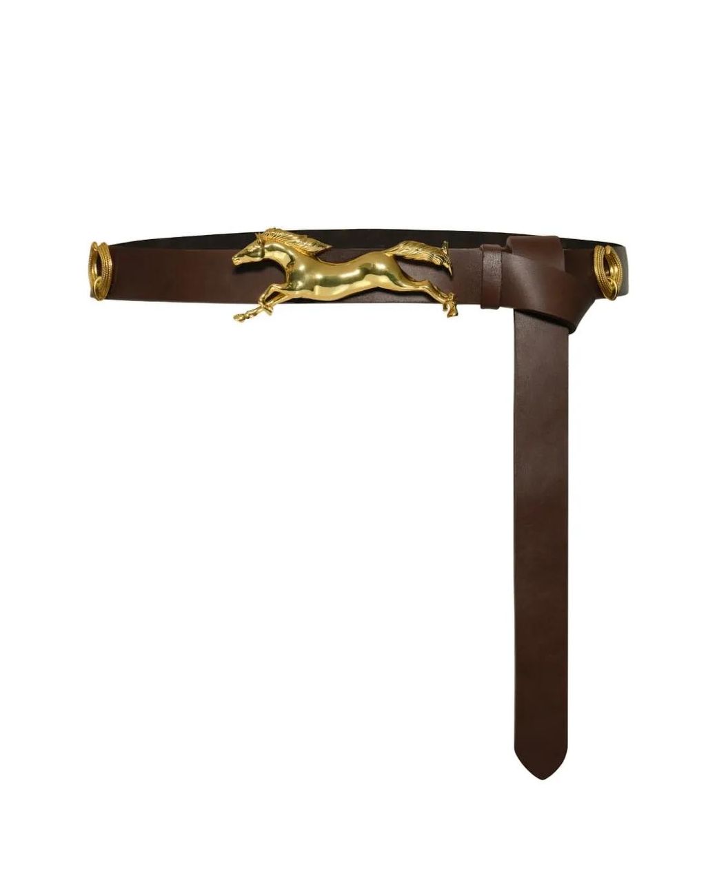 Johanna Ortiz Brown The Dusty Road Leather Belt