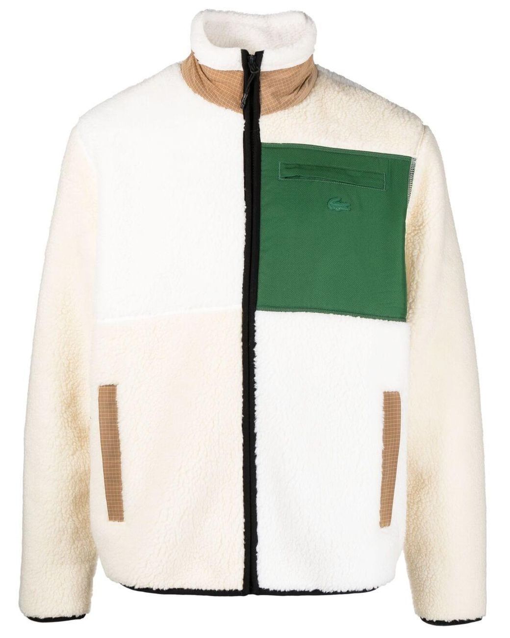 Lacoste L!ive Jacke aus Faux Shearling | Lyst AT