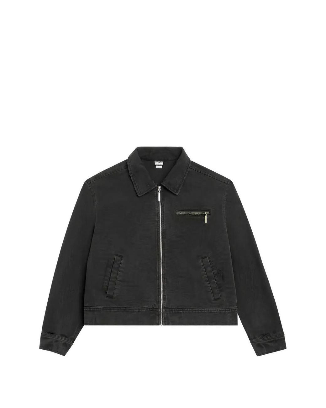 Babylon LA Black Veste Cloutée À Zip for men