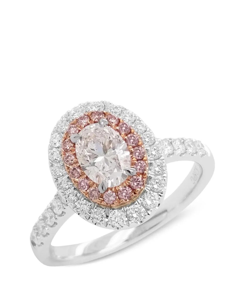 HYT Jewelry White Diamond Cocktail Ring