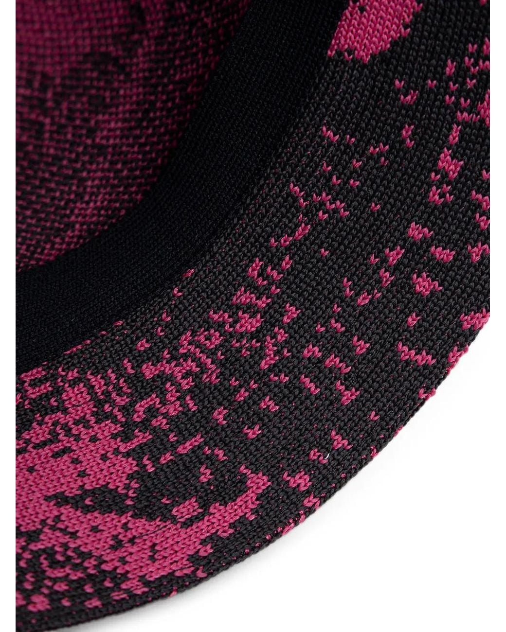 Kangol Purple Abstract-Pattern Bucket Hat