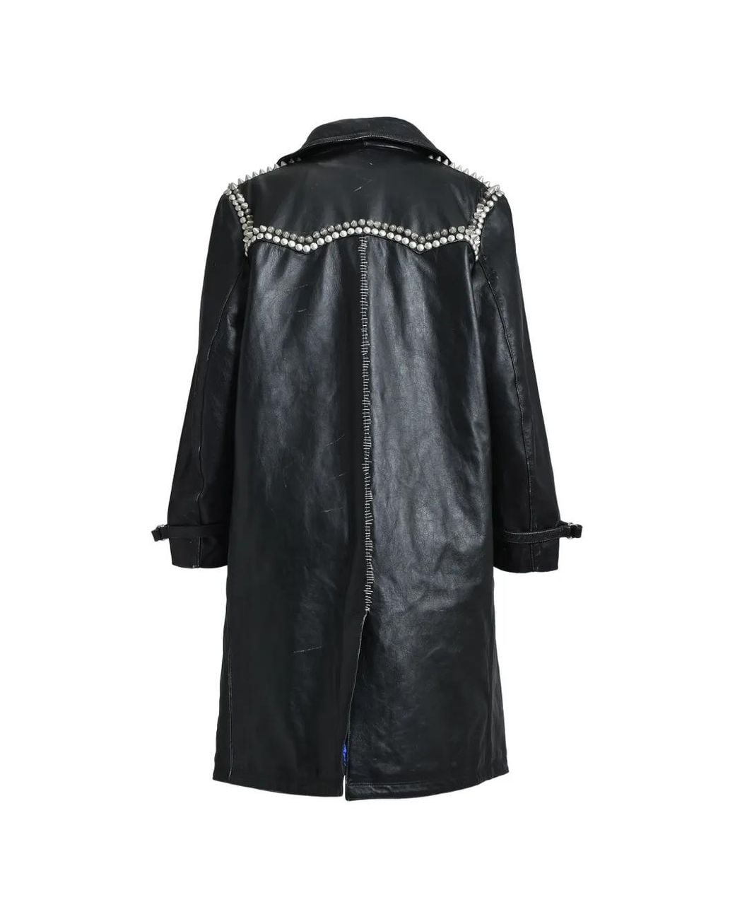 Marking Distance Blue Studded Coat for men