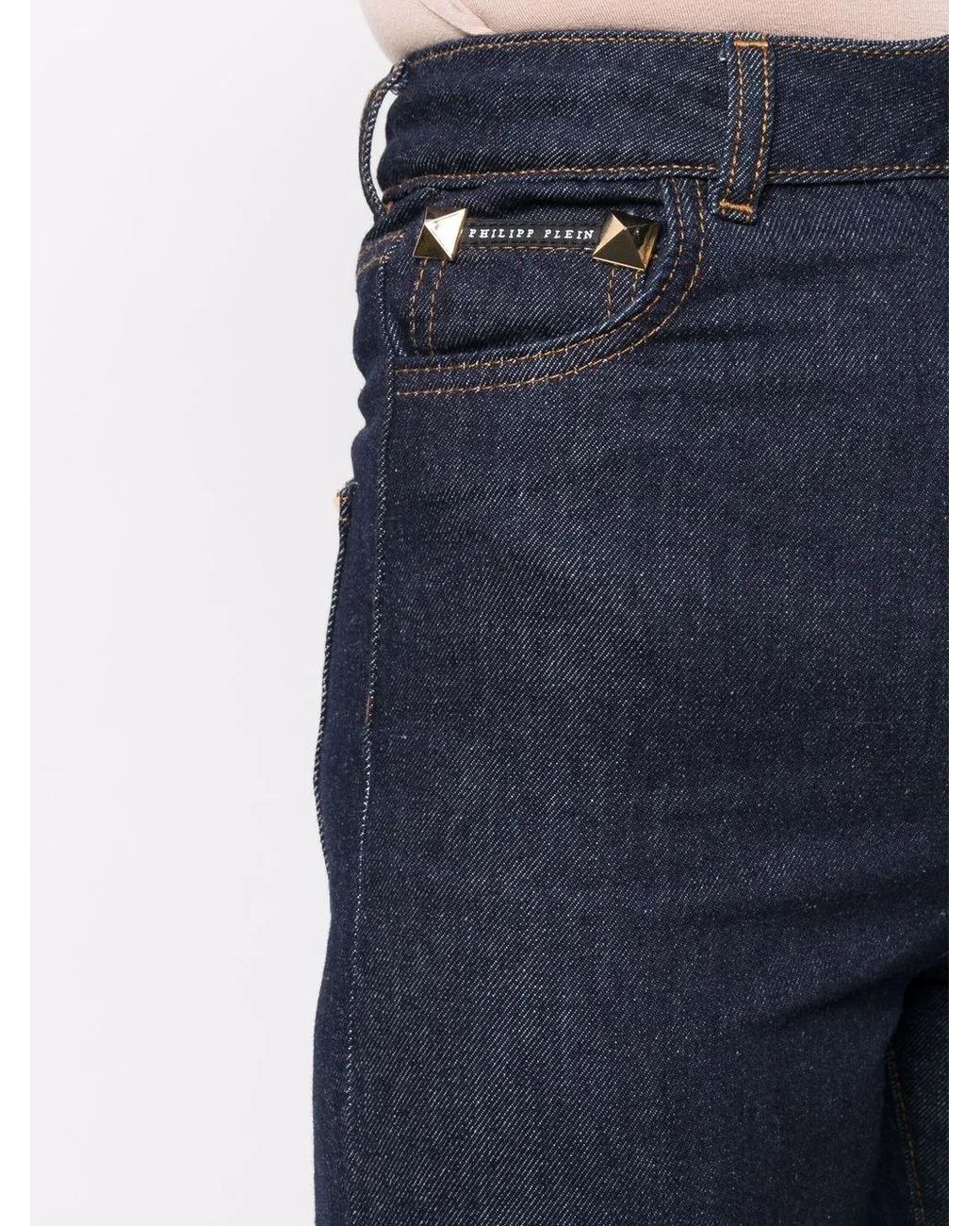 Philipp Plein Blue Palace-Fit Denim Jeans