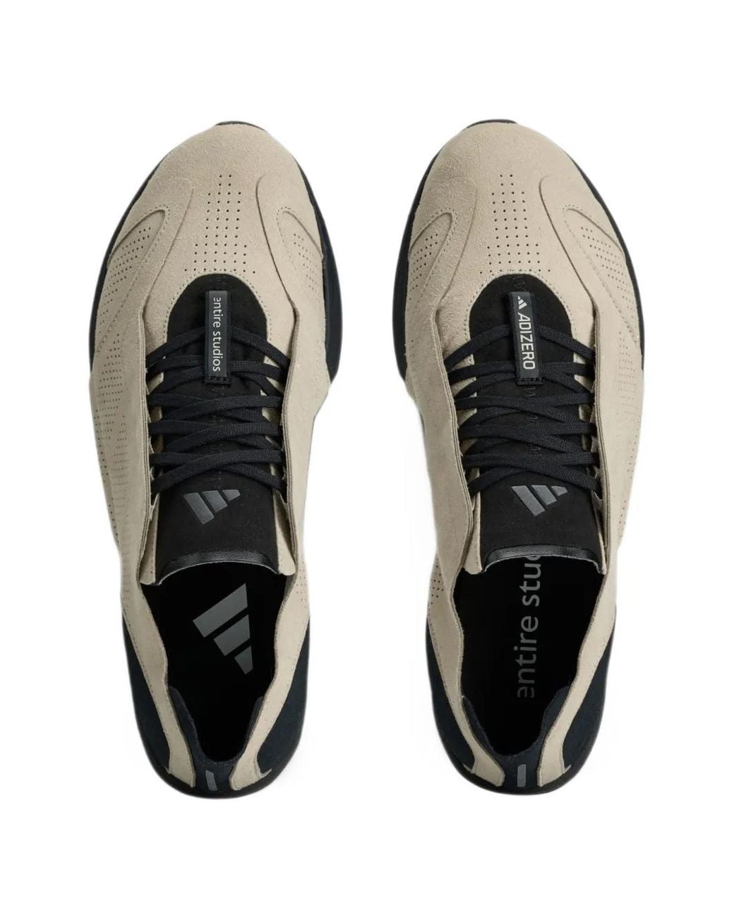 Adidas White X Entire Studios Adizero Adios 9 Shoes for men