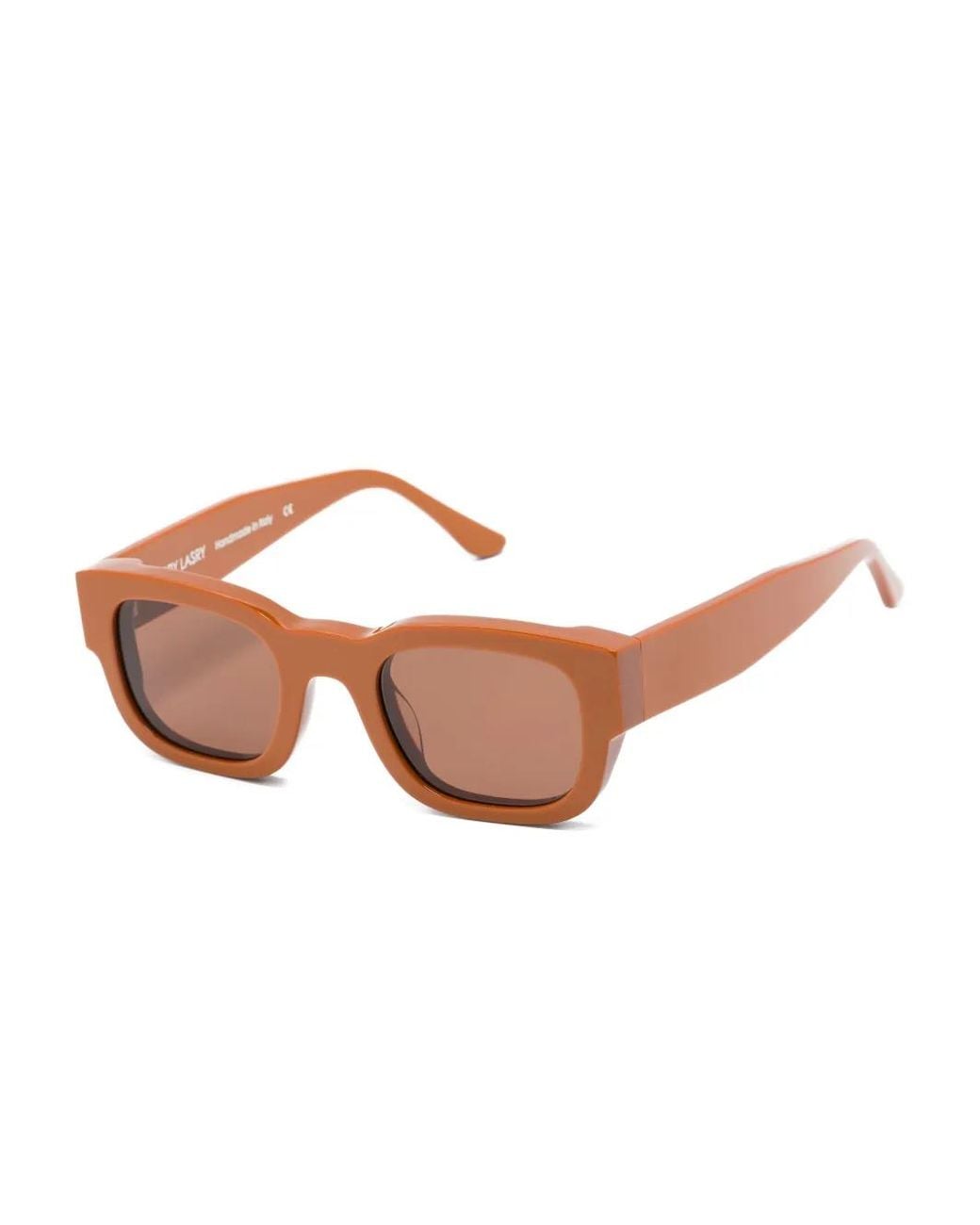 Thierry Lasry Brown Foxxxy Rectangle-Frame Sunglasses