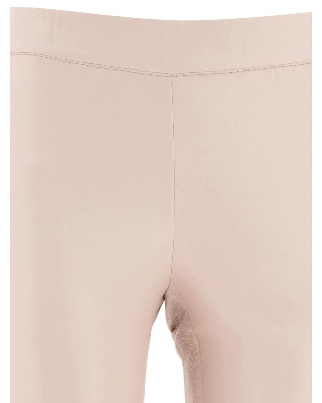 Max & Moi Natural Elasticated Close-Fitting Leggings