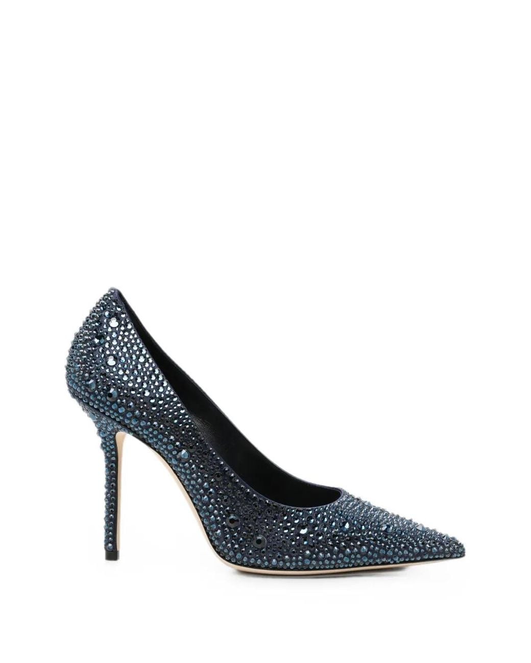 Jimmy Choo Blue Love 100 Pumps