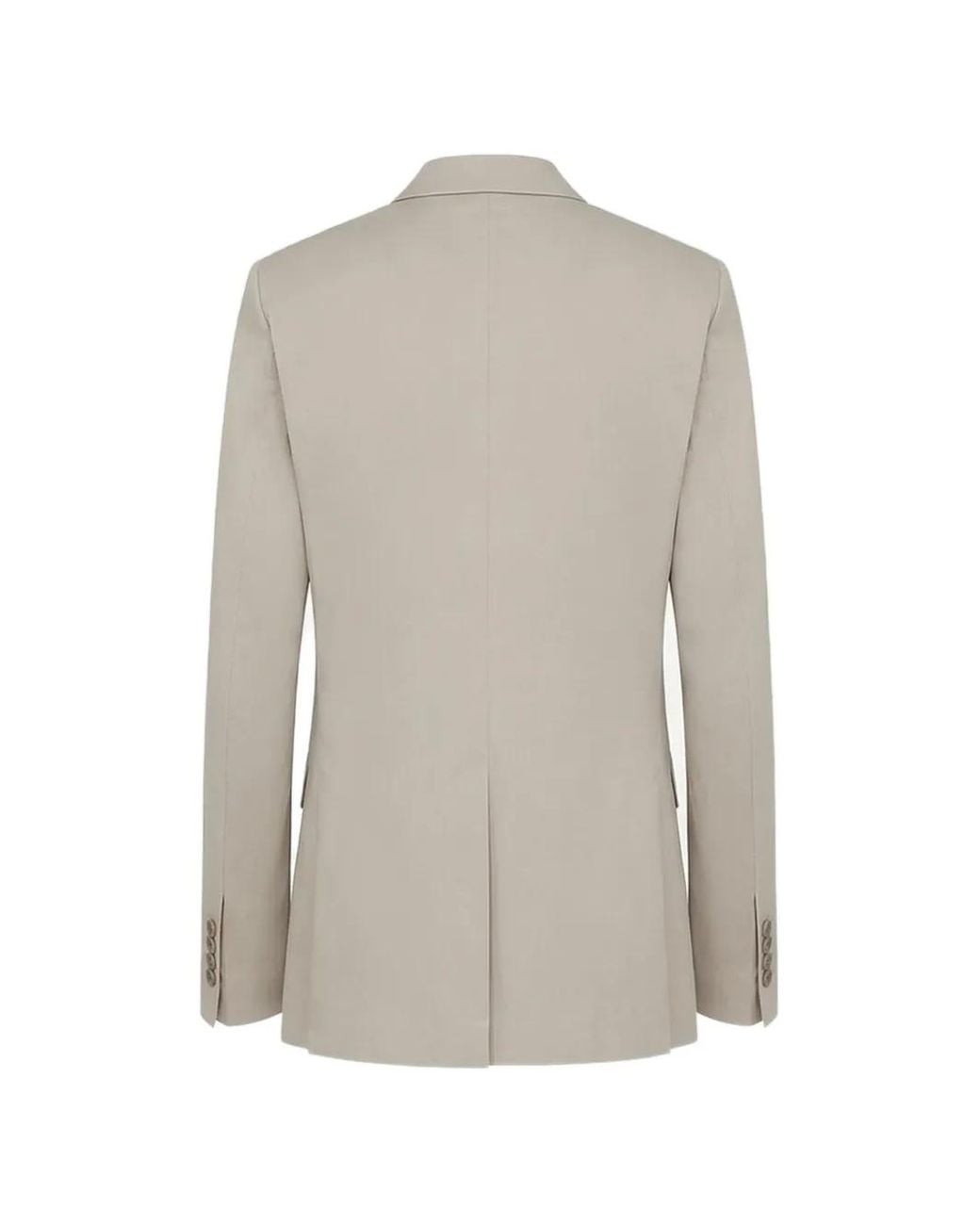 Rier Gray Peak-Lapel Single-Breasted Blazer for men