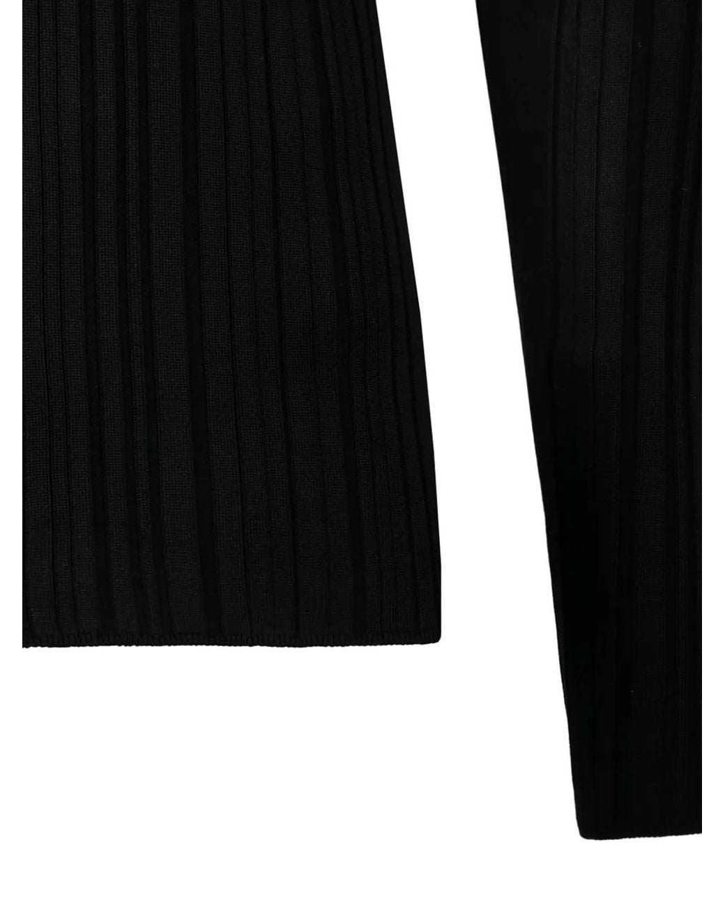 Dolce & Gabbana Black Long-Sleeved Silk Shirt for men